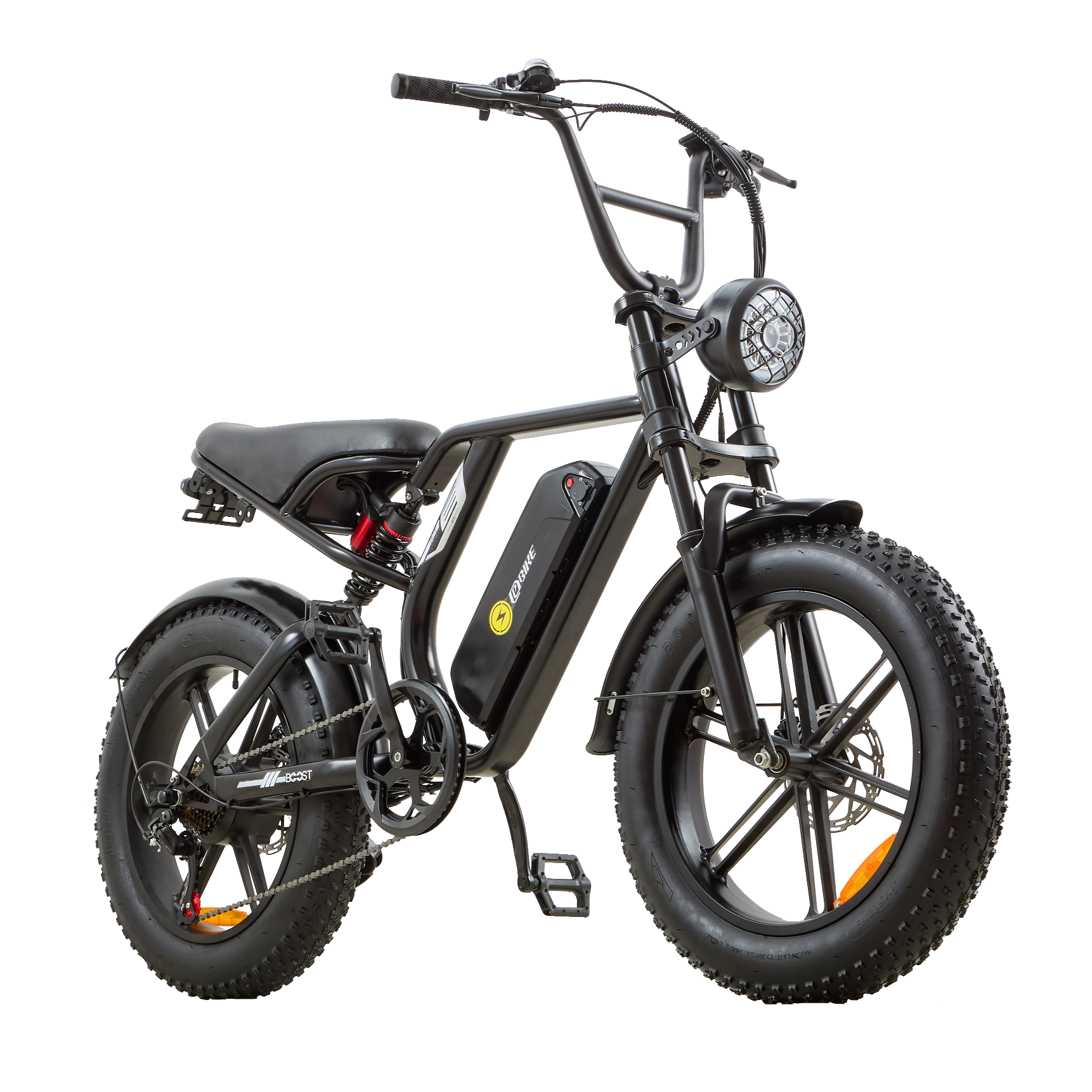 Black electric bike