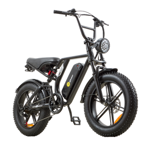 Black electric bike