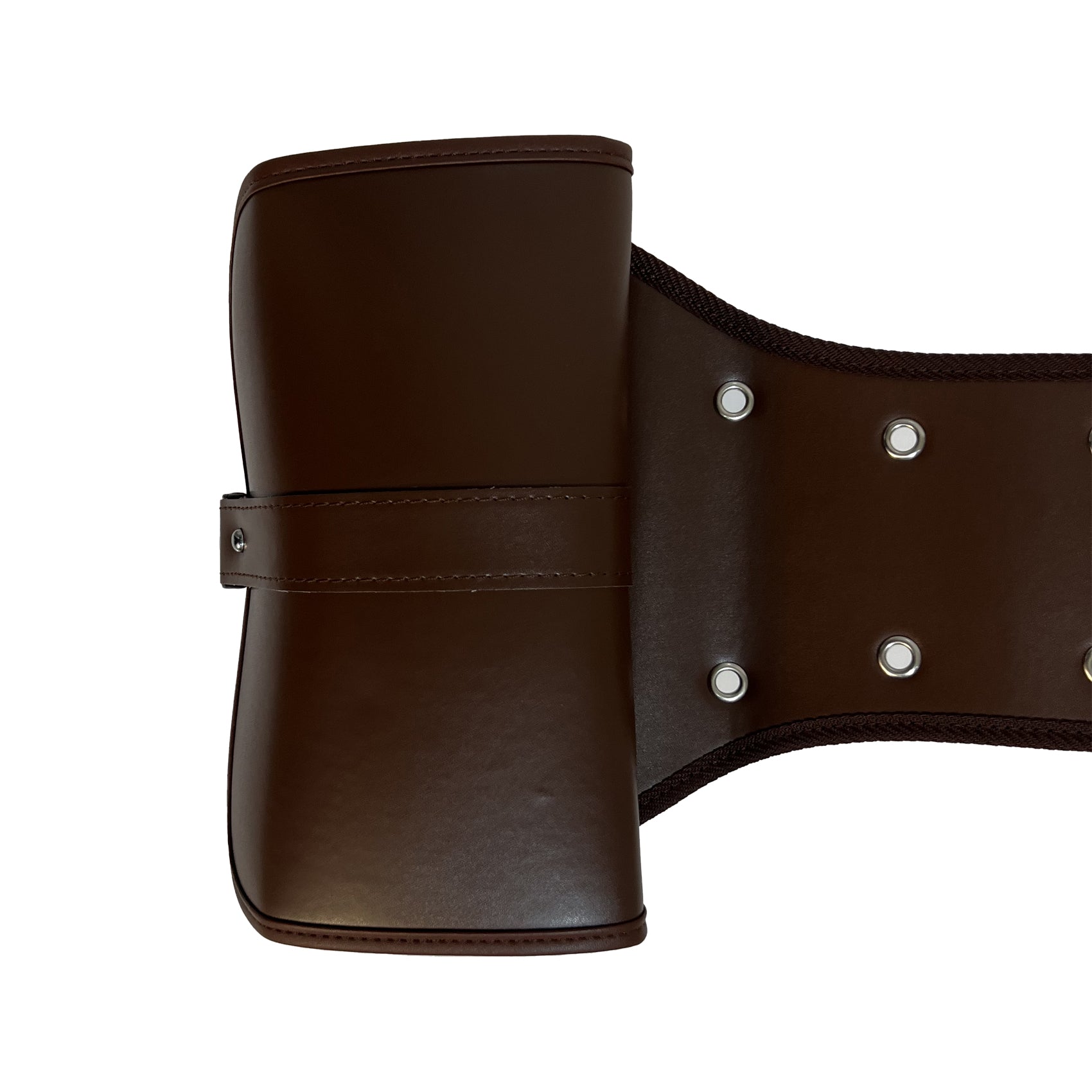 Burchda eBike Brown Leather Saddle Bag